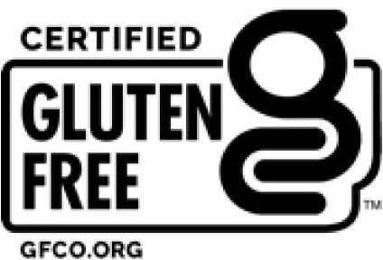 CERTIFIED 【GLUTEN FREE】TM GFCO.ORG