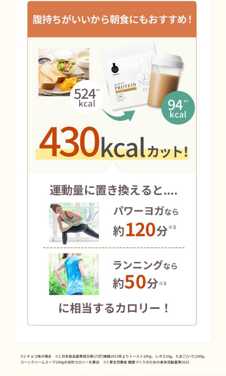 腹持ちがいいから朝食にもおすすめ！